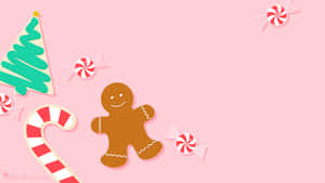 Enkel julebaggrund — 5120x2880 Wallpapers