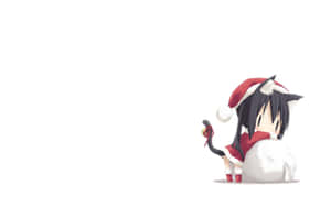 Anime-julebaggrund