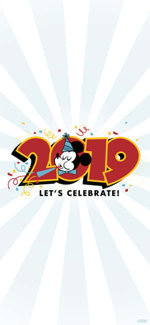 Mickey Mouse nytår — Galaxy Note Wallpapers