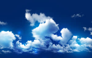 Find ro i naturen — Blå himmel Wallpapers