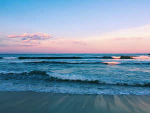 Billeder af den æstetiske strand