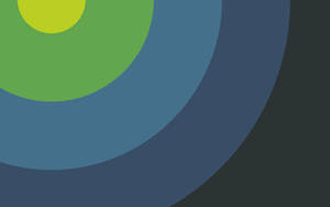 Simpelt fire cirkler design tapet — Simpel Wallpapers