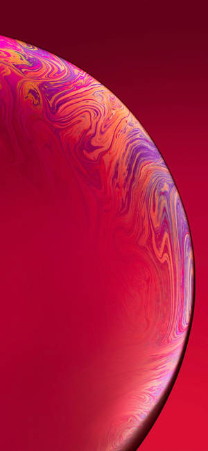 Flashy Rød Iphone Xs Baggrund — iPhone 15 Pro Max Wallpapers