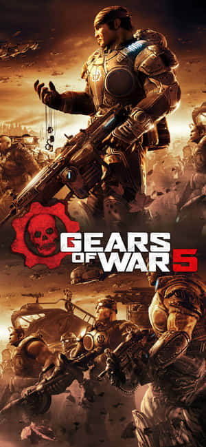 Iphone Xs Gears Of War 5 Baggrund — Vivo T4 Wallpapers