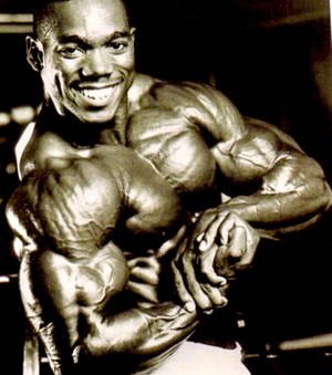 Flex Wheeler side chest pose tapet — Oppo Find N Wallpapers
