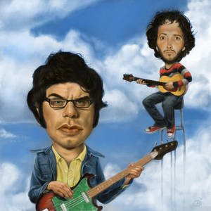 Flight Of The Conchords realistiske karikaturer — Kold Wallpapers