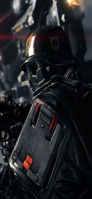 Iphone Xs Wolfenstein Ii Baggrund — iPhone 11 Pro Wallpapers
