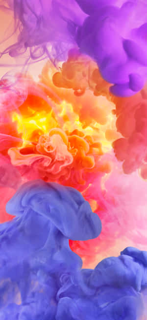 Farverig Røg — Redmi Note 14S Wallpapers
