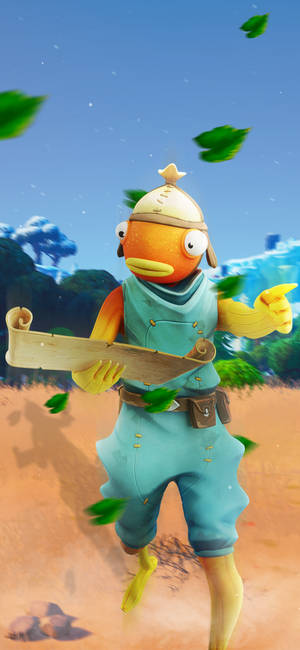 Fishstick Fortnite Navigator tapet — iPhone 18 Pro Max Wallpapers