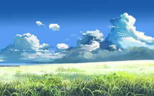 Fortryllende Anime-Eventyrland — Smuk anime Wallpapers