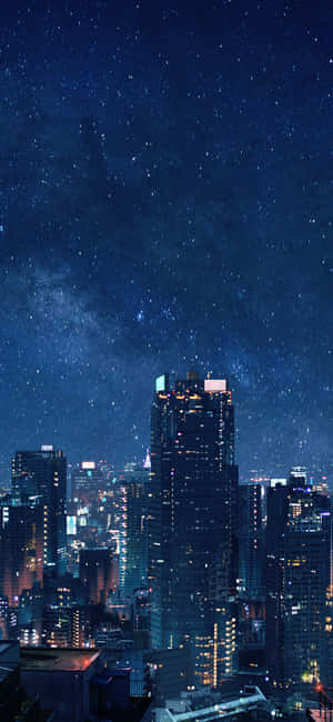 Anime bybaggrund — iPhone 17 Pro Wallpapers