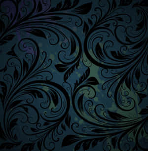 Fortryllende mørk blomsterbaggrund — Galaxy Z Flip7 FE Wallpapers