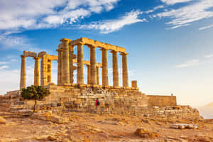 Fortryllende Poseidon Tempel