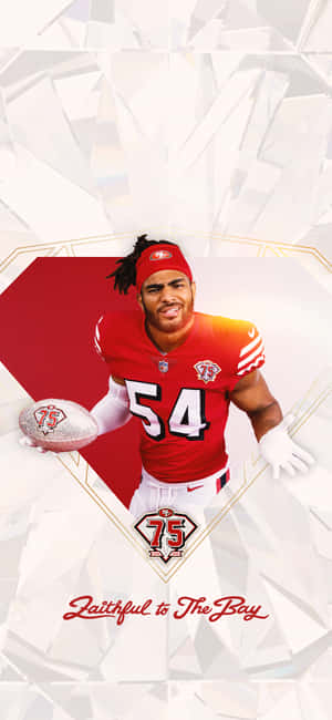 Fred Warner American Football Edit — Oppo Find X10 E Wallpapers