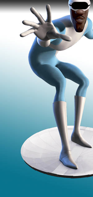Frozone blå gradient tapet — iPhone 15 Pro Max Wallpapers
