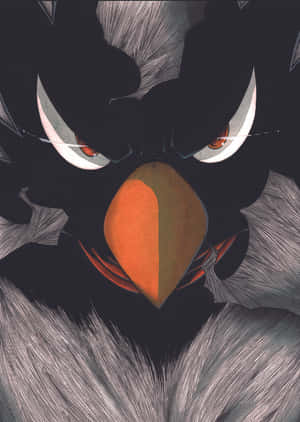 Fumikage Tokoyami: En forsvarer af League of Villains — Galaxy Z TriFold Wallpapers