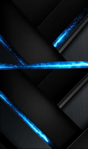Blå Og Sort Baggrund — Galaxy Tab A Wallpapers