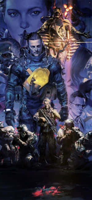 iPhone X Death Stranding Baggrund — Galaxy M Wallpapers