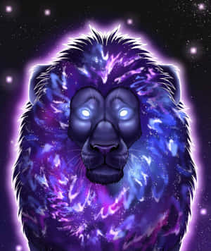 Galakse Løve baggrund — Galaxy Z Fold Wallpapers