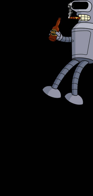 Galaxy S10 Plus Bender Fan Art — iPhone 14 Plus Wallpapers