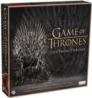 Game of Thrones Jerntronen Brætspil