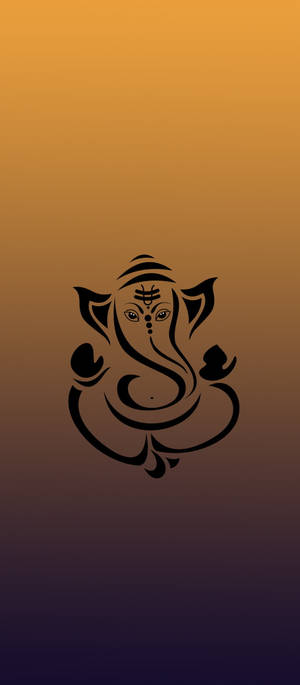 Ganesh Gul Sort Ombre iPhone — Galaxy Z Flip Wallpapers