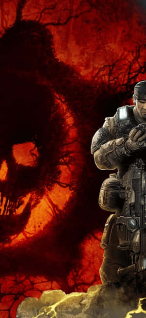 Iphone X Gears Of War 5 Baggrund — Samsung Galaxy S20 Wallpapers