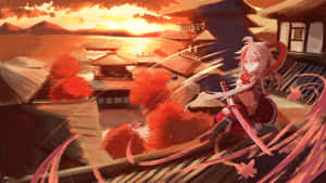Kazuha — Sød anime Wallpapers