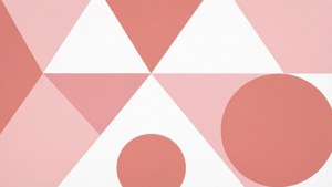 Abstrakte pastel lyserøde geometriske former — Pastel pink Wallpapers