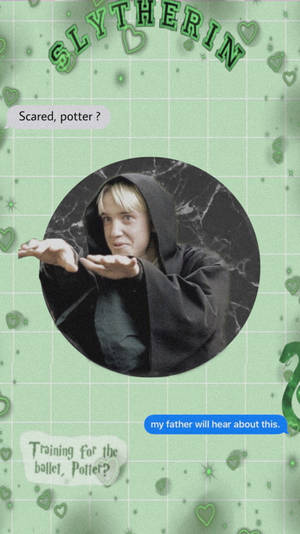Gingham Æstetik Draco Malfoy — Harry potter æstetik Wallpapers