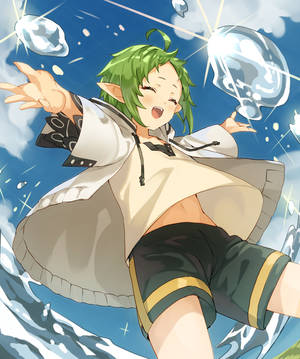 Glad Sylphiette Mushoku Tensei — Galaxy Z Fold Wallpapers