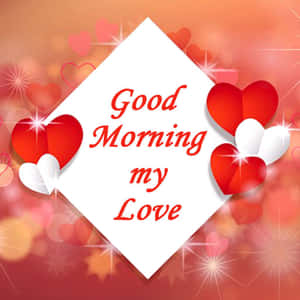 Godmorgen min elskede hjerter grafik — God morgen min elskede Wallpapers