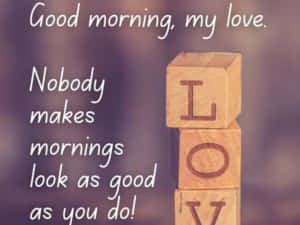 Godmorgen min skat inspirerende citat — God morgen min elskede Wallpapers