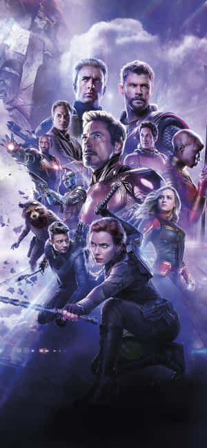 Iphone Xs Marvel's Avengers Baggrund — Honor Play11 Plus Wallpapers
