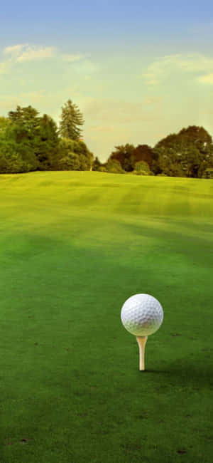 Iphone X Golfbane Baggrund — Nothing Phone (4a) Pro Wallpapers