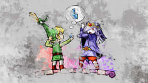 Gør dig klar til et episk eventyr! — Legenden om zelda GIF Wallpapers