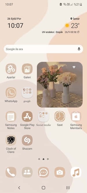 Æstetiske widgets billeder — Pixel 9 Wallpapers