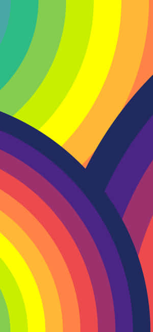 Farverigt mønster — iPhone 17 Pro Wallpapers