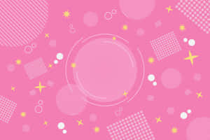 Gør dit miljø ekstra kawaii med denne lyserøde tapet. — MacBook Air Wallpapers