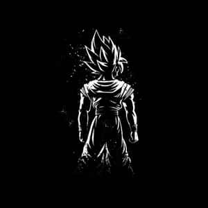Goku Black, den magtfulde og frygtindgydende antagonist fra Dragon Ball Super-serien — Goku Black Wallpapers