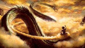 Goku og Shenron Japansk Drage PC — Japansk drage Wallpapers