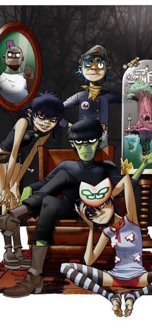 Gorillaz Iphone [tapet] — Realme P4x Wallpapers