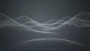 Abstrakte trådramme-bakker i grå æstetik — Grå æstetik Wallpapers
