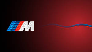 Gradient rød BMW M-logo — Bmw Wallpapers
