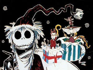 "Græskarkongen kommer" — The Nightmare Before Christmas Wallpapers