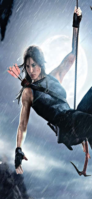 Iphone Xs Max Rise Of The Tomb Raider Baggrund — iPhone Xr Wallpapers