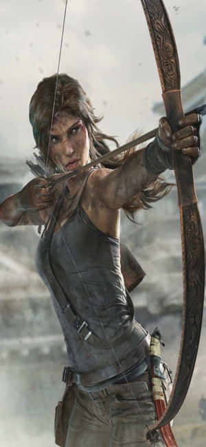 Iphone Xs Max Rise Of The Tomb Raider Baggrund — iPhone 11 Wallpapers