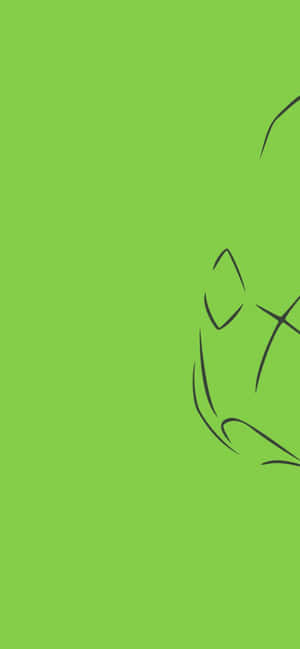Grøn Æstetisk Minimalistisk Metapod Telefon — Huawei nova Wallpapers