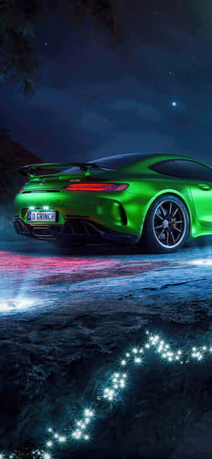 iPhone Xs Mercedes Amg-baggrund — Galaxy M Wallpapers