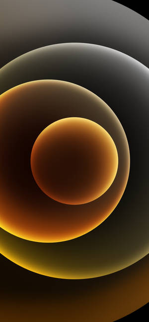 Gule kugler iPhone 12 wallpaper — 1320x2868 Wallpapers